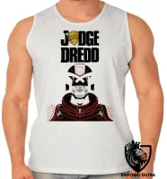 Camiseta Regata adulto ou infantil judge dredd juiz Sylvester Stallone - Foto 2