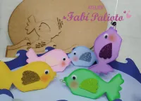 G1.657 Gabarito de Moldes  em MDF Pescaria - Foto 2