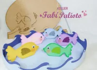 G1.657 Gabarito de Moldes  em MDF Pescaria - Foto 4