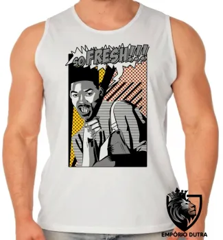 Camiseta Regata adulto ou infantil Maluco no pedaço will smith - Foto 2