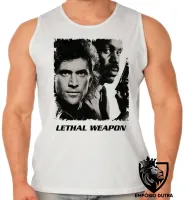 Camiseta Regata adulto ou infantil Máquina Mortífera Mel Gibson - Foto 2