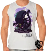 Camiseta Regata adulto ou infantil Alien et extraterrestre - Foto 2