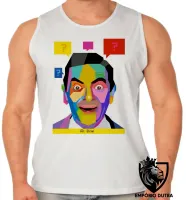 Camiseta Regata adulto ou infantil Mr. Bean serie seriado engraçado risos - Foto 2