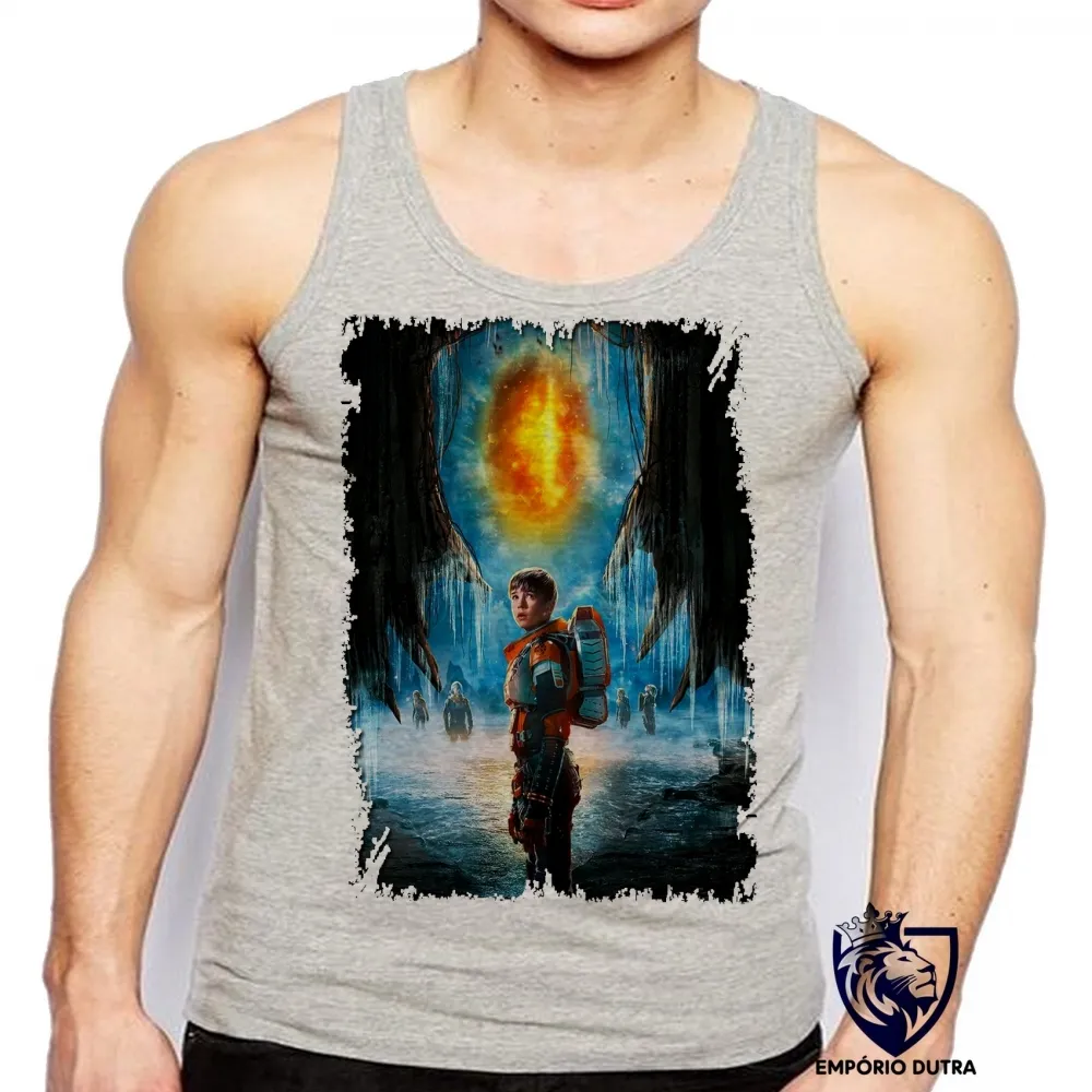 Camiseta Regata adulto ou infantil Perdidos no Espaço Imagem