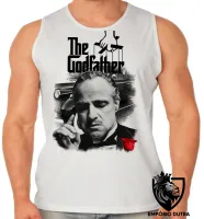 Camiseta Regata adulto ou infantil poderoso chefão the godfather mafia filme - Foto 2