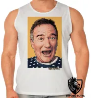 Camiseta Regata adulto ou infantil Robin Williams - Foto 2