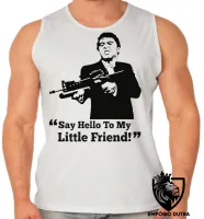 Camiseta Regata adulto ou infantil Scarface poderoso chefão - Foto 2