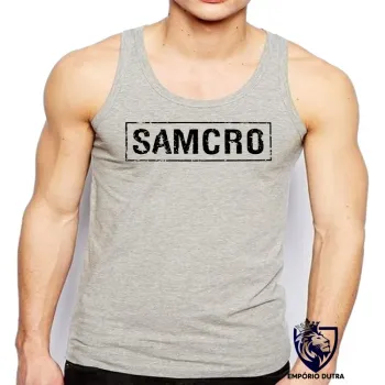 Camiseta Regata adulto ou infantil SOA  Samcro sons of anarchy anarquia