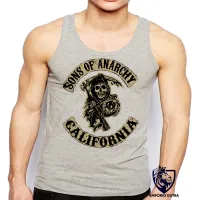 Camiseta Regata adulto ou infantil SOA  Samcro sons of anarchy anarquia - Foto 2