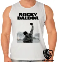 Camiseta Regata adulto ou infantil Sylvester Stallone rambo rocky balboa boxe luta - Foto 2