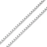 Corrente de prata veneziana 50 cm - CO050 - Foto 2