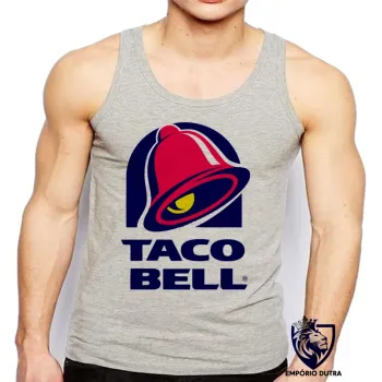 Camiseta Regata adulto ou infantil Taco Bell restaurante demolidor
