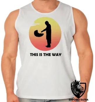 Camiseta Regata adulto ou infantil The Mandalorian dedo bebê - Foto 2