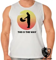 Camiseta Regata adulto ou infantil The Mandalorian dedo bebê - Foto 2