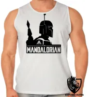 Camiseta Regata adulto ou infantil The Mandalorian perfil - Foto 2