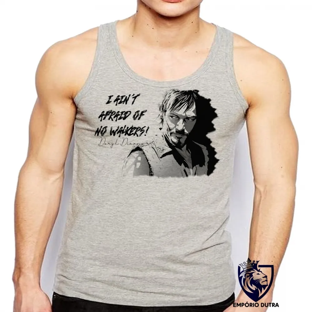 Camiseta Regata adulto ou infantil The Walking Dead Daryl Dixon seriado Imagem
