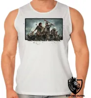 Camiseta Regata adulto ou infantil The Walking Dead minha misericórdia  serie - Foto 2