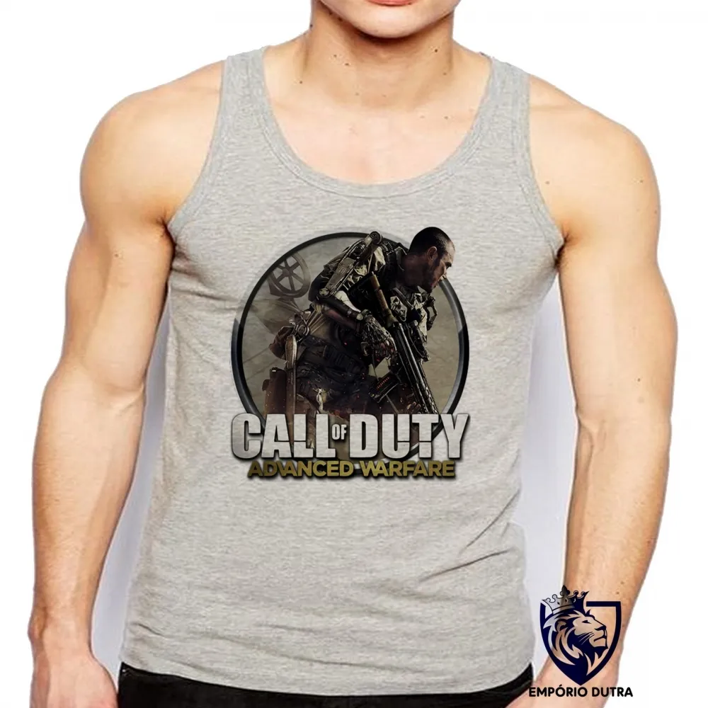 Camiseta Regata adulto ou infantil Call of Duty advanced warfare Imagem