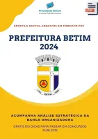 Apostila Prefeitura Betim MG Médico Veterinário 2024