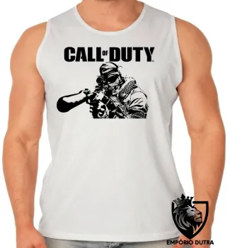 Camiseta Regata adulto ou infantil Call of Duty jogo game ps4 ps3 - Foto 2