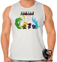 Camiseta Regata adulto ou infantil Castle Crashers jogo game espada - Foto 2