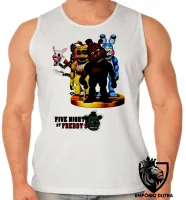 Camiseta Regata adulto ou infantil Five Night at Freddys - Foto 2