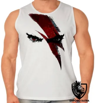 Camiseta Regata adulto ou infantil god of war Deus da guerra kratos - Foto 2