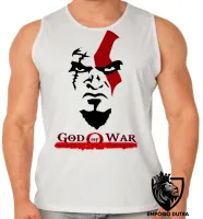 Camiseta Regata adulto ou infantil God of War kratos jogo game - Foto 2