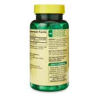 L Arginine 500mg Spring Valley C/100 Capsulas Metabolismo Muscular Importado - Foto 5