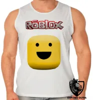 Camiseta Regata adulto ou infantil roblox carinha game jogo pc skin - Foto 2