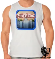 Camiseta Regata adulto ou infantil roblox predios game jogo pc skin - Foto 2