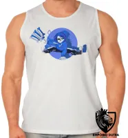 Camiseta Regata adulto ou infantil undertale osso caveira game - Foto 2