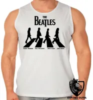 Camiseta Regata adulto ou infantil banda beatles rock rua Paul McCartney - Foto 2
