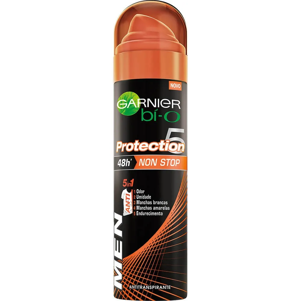 Desodorante Masculino Garnier Aerosol Bí-o Proteção 5 150ml Imagem