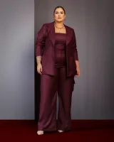 Blazer Diva's Voga Vinho Malbec - Foto 10