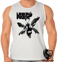 Camiseta Regata adulto ou infantil Linkin Park Soldier banda rock chester - Foto 2