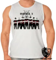 Camiseta Regata adulto ou infantil montsa x k pop bts musica banda koreana - Foto 2