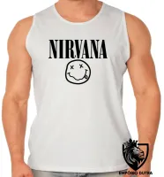 Camiseta Regata adulto ou infantil nirvana carinha Kurt Cobain - Foto 2