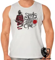 Camiseta Regata adulto ou infantil Nirvana Smell Like teen spirit - Foto 2