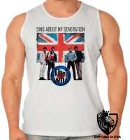 Camiseta Regata adulto ou infantil the who banda rock logo anos 60 generation - Foto 2