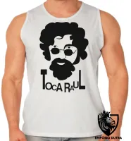 Camiseta Regata adulto ou infantil Toca Raul Seixas Rei do Rock Brasileiro - Foto 2