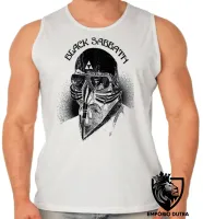 Camiseta Regata adulto ou infantil Tony Stark black sabbath homem ferro iron man - Foto 2