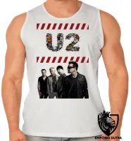Camiseta Regata adulto ou infantil u2 banda rock bono vox musica - Foto 2