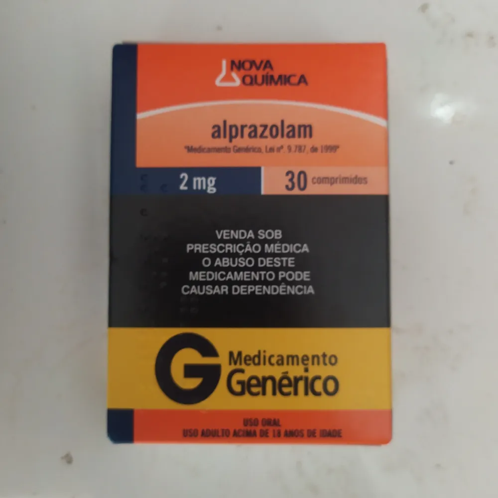 Alprazolam 2MG Nova Química Imagem