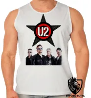 Camiseta Regata adulto ou infantil u2 banda rock musica irlanda estrela banda - Foto 2