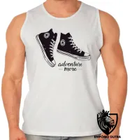 Camiseta Regata adulto ou infantil All Star tenis Adventure more - Foto 2