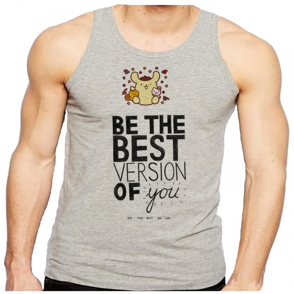 Camiseta Regata adulto ou infantil be the best version of you Imagem