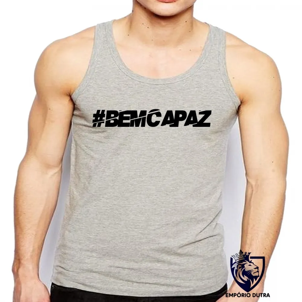 Camiseta Regata adulto ou infantil bemcapaz Imagem