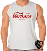 Camiseta Regata adulto ou infantil Cachaça beba pitu engraçado - Foto 2