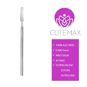 CUTEMAX - Bisturi Podologia Espátula Pedicuro em Aço Inox - #260